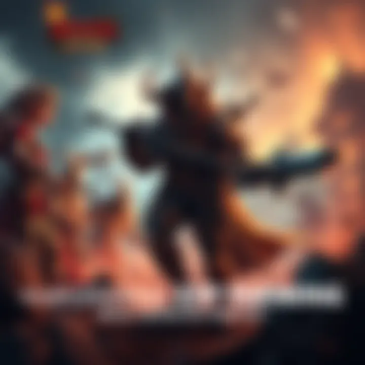 A player in an immersive fantasy setting, hunting for a powerful EXP farming monster, equipped with gear and weapons ready for battle.