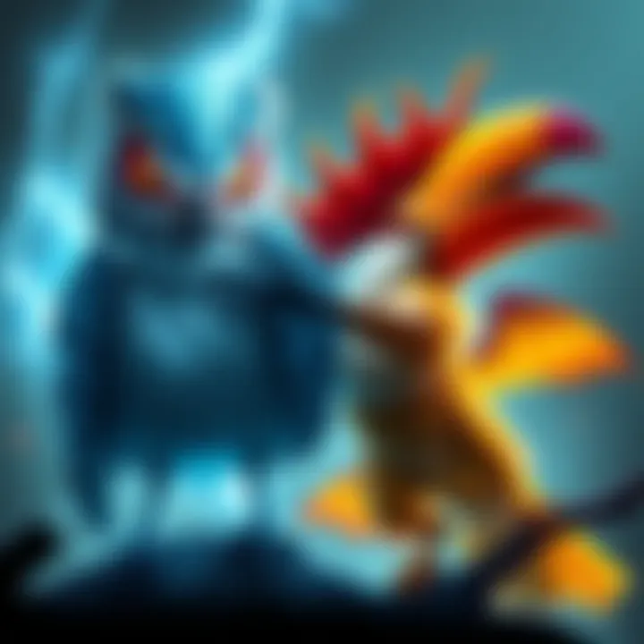 Monsters for Ascendance Gameplay Electric barn owl and deadly toucan representing suggested monsters for Ascendance game.