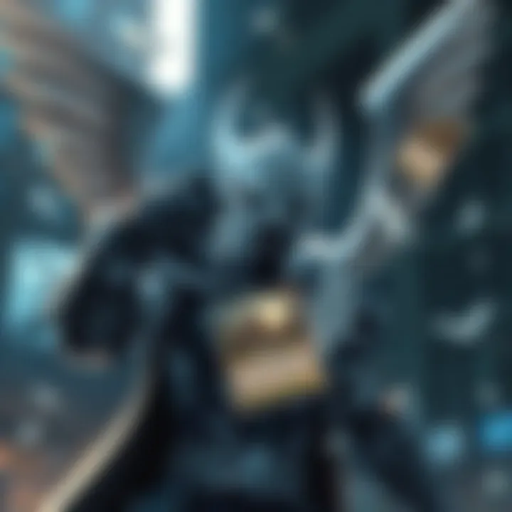 Moon Knight discards Majestic Wingbeat Moon Knight character throwing away a card labeled Majestic Wingbeat, showing a surprised expression