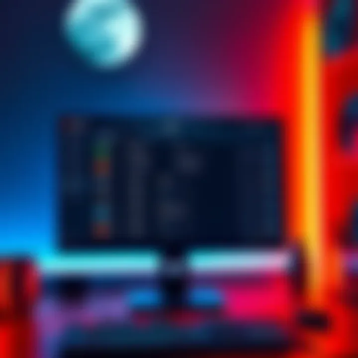 A computer screen displaying optimized settings for Moonlight and Apollo, featuring resolution and bitrate options.