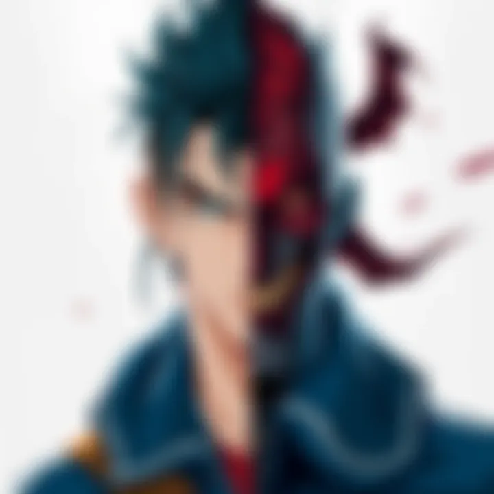 Morally Grey Characters An illustration of a character with a split personality, one half showing a hero and the other half showing a villain, symbolizing the complexity of morally grey characters in storytelling.