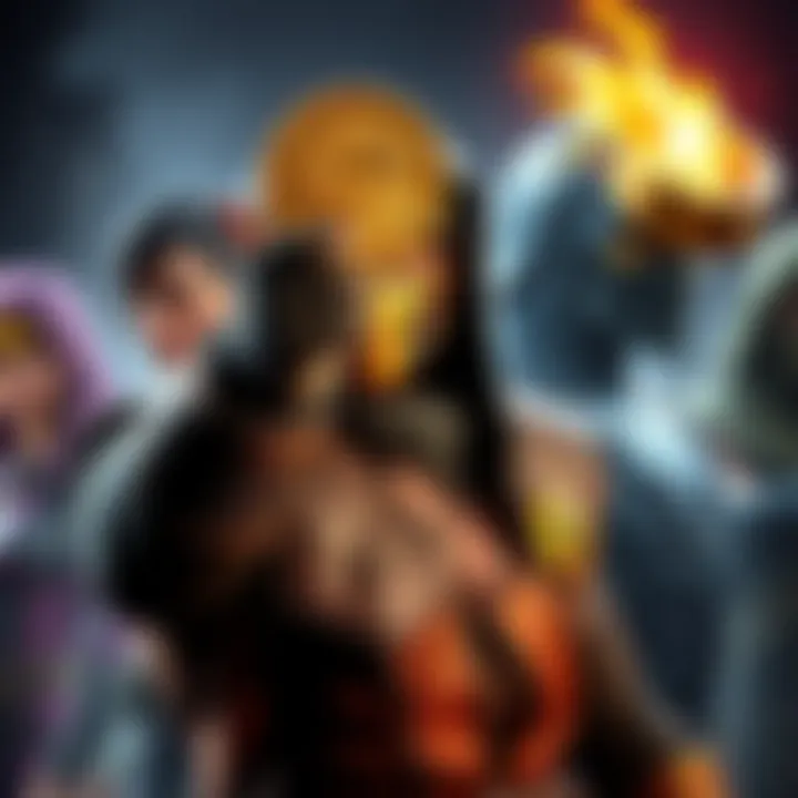 A player celebrating the 25th platinum trophy in Mortal Kombat: Legacy Kollection, with game characters in the background