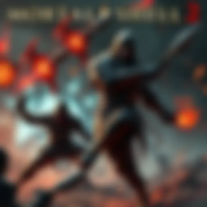 A thrilling scene from Mortal Shell 2 showcasing intense combat with dynamic characters in a dark fantasy setting.