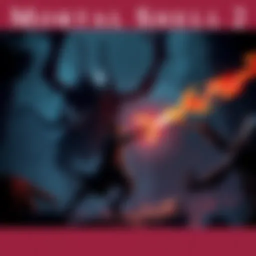 Mortal Shell 2 Gameplay Scene A character in Mortal Shell 2 battles a monstrous creature in a dark fantasy setting, showcasing the game's intense action and visuals.