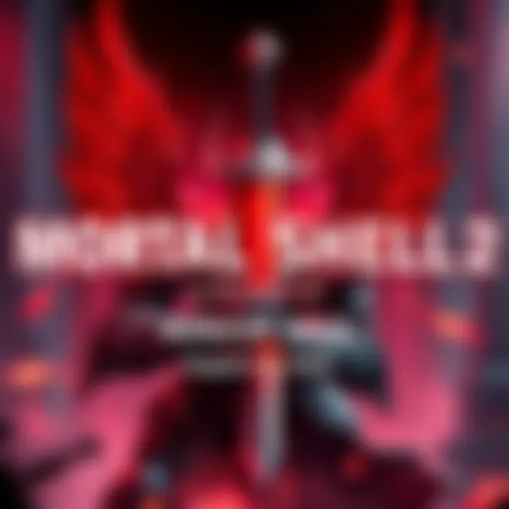 Mortal Shell 2 Launch Announcement A graphic showcasing the release date of Mortal Shell 2 with a sword and armor theme.