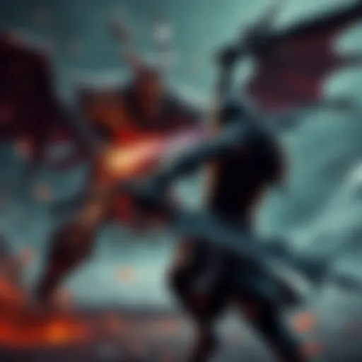 A character battling an enemy in Mortal Shell, showcasing intense combat and dark fantasy elements