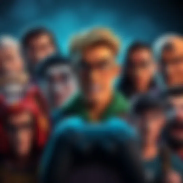 Various disliked video game characters displayed in a collage with negative expressions