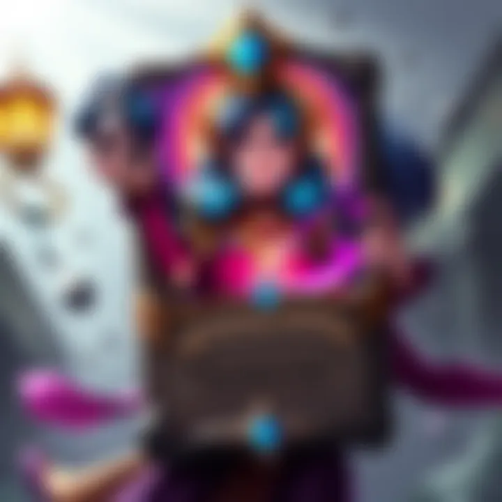 A vibrant card showing Mother Askanis, a key character in a gaming deck, emphasizing her strategic role in gameplay.