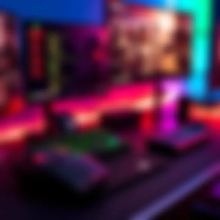 Mouse and Keyboard Setup for Xbox Series X A gaming setup showing a mouse and keyboard connected to an Xbox Series X.