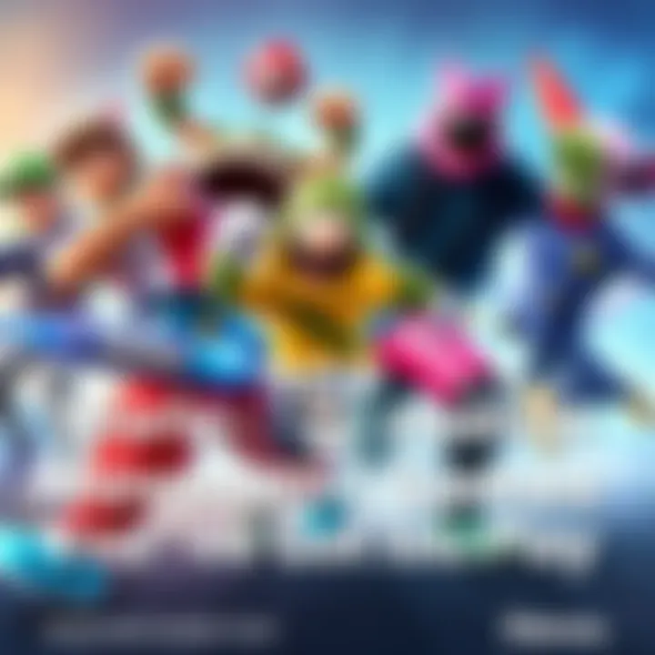 Various characters representing different movement-focused games in action, showcasing dynamic movement and energy