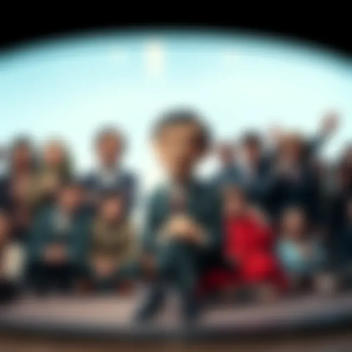 A fun tribute to Mr. Bean featuring a humorous display capturing his iconic expressions and antics in Stella Montis.