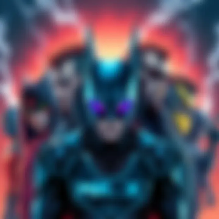 An illustration showing various Mr. X characters represented in different styles, highlighting their unique traits and attributes