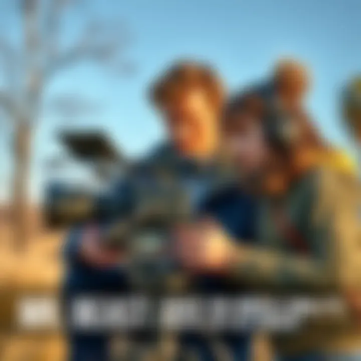 Mr. Beast with Emily Mr. Beast and Emily working together with a camera outdoors