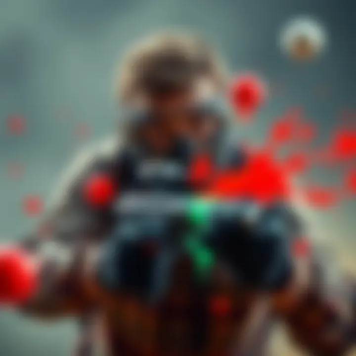 MrBeast hit by paintball MrBeast surprised as paintballs fly toward him during a challenge