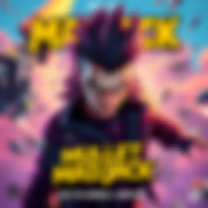 Cover art for MULLET MADJACK featuring the main character with a mullet hairstyle, vibrant colors, and action-packed background