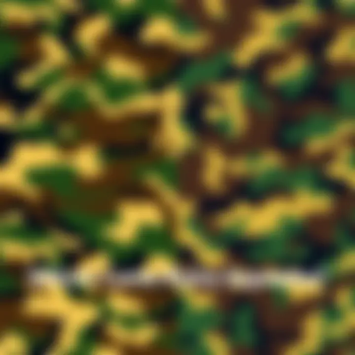 A side-by-side view of MultiCam and MaWka camouflage patterns for comparison