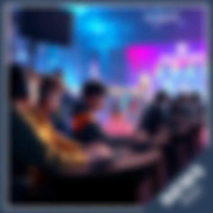 Multiplayer Game Campaign A group of players engaged in a multiplayer campaign mode, strategizing and collaborating using game mechanics, with a vibrant game world in the background.