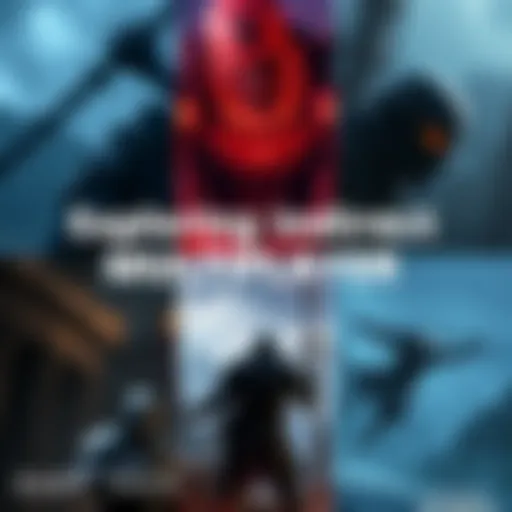 Collage of scenes from Dark Souls, Death Stranding, and Shadow of War showing indirect multiplayer gameplay elements