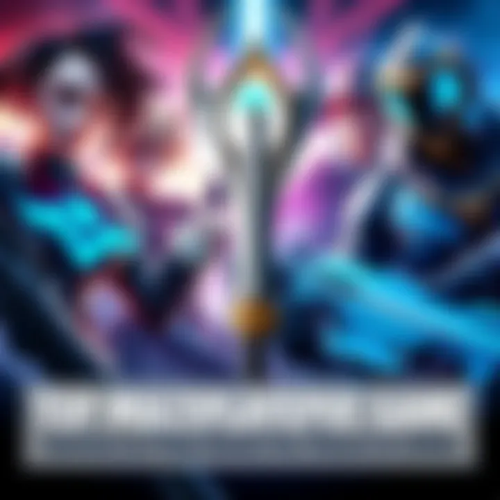 A group of diverse characters from popular multiplayer PvE games like Destiny 2 and Warframe fighting together