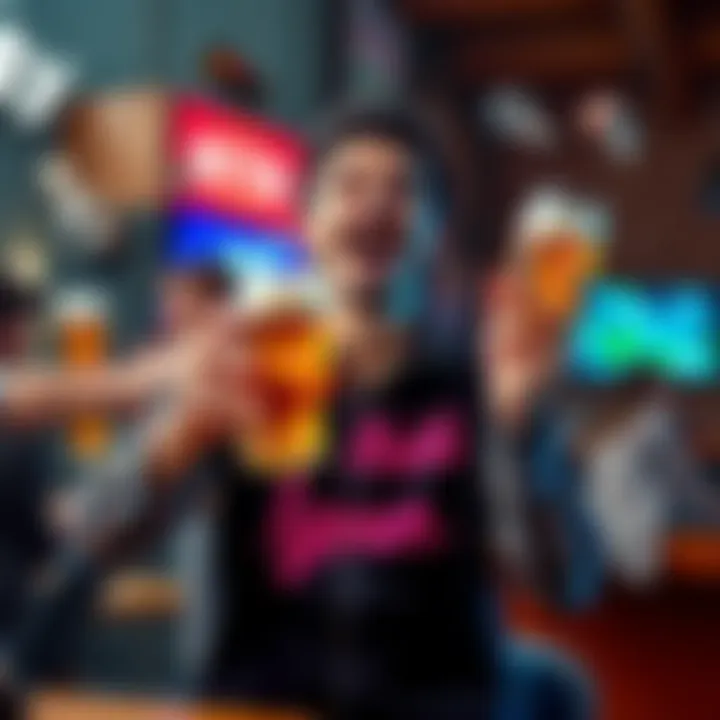 A person humorously juggling tasks while holding a beer, representing multitasking in a fun way