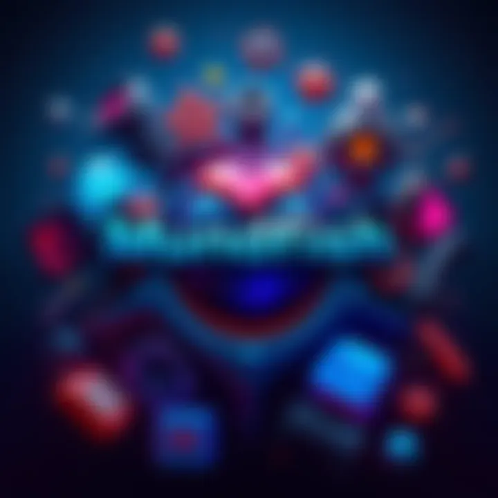 Mundfish Studios logo surrounded by gaming icons and symbols, representing their new publishing initiative