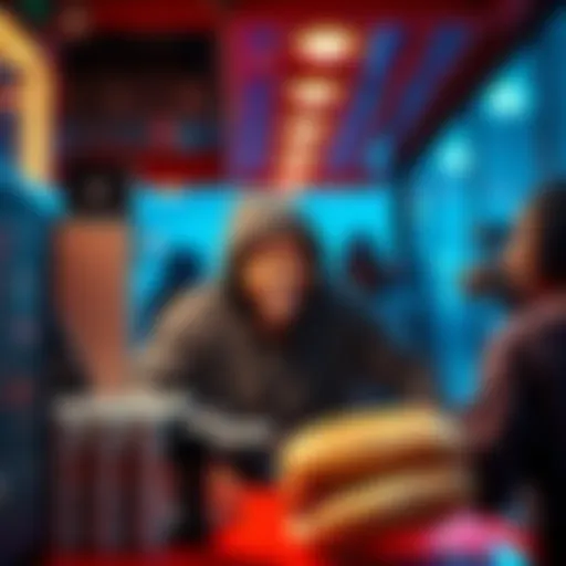 Baltimore streamer Musa_Usa in his hot dog stand being robbed live on air