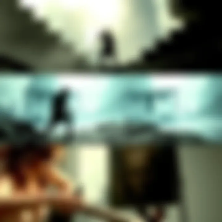 Music video and game connection A collage blending scenes from a 2007 music video with visuals from the 2010 Nier game, highlighting their similarities.