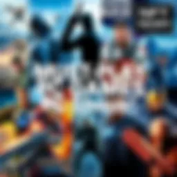 Collage of popular PC game covers and characters showcasing action and adventure