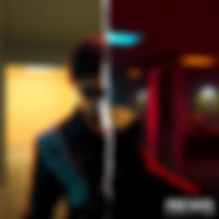 Comparison of color schemes in RE9 and RE4R showing dull colors in RE9 versus vibrant visuals of RE4R