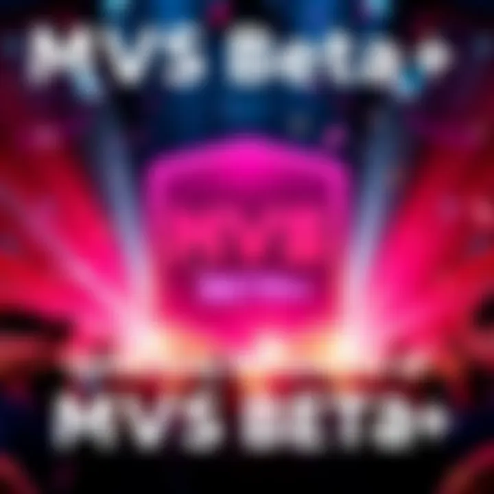 MVS Beta+ Launch Announcement A vibrant graphic showcasing the MVS Beta+ logo with excitement in the air, reflecting community buzz around its launch.