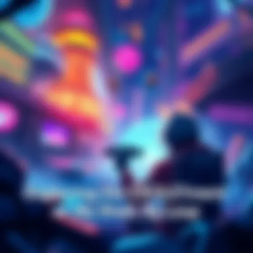 A player engaged in the vibrant world of My Shell, navigating challenges and leveling up in an immersive environment.