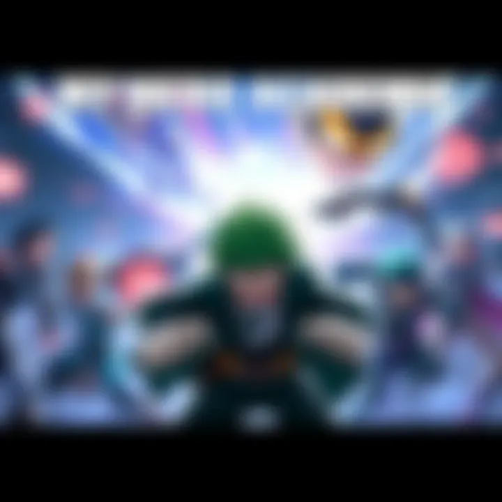 Characters from My Hero Academia engage in intense battles in the new game launch trailer.