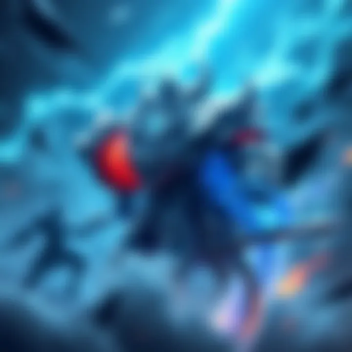 Players challenge the Mythic Storm King in an intense storm setting, showcasing a mix of strategy and excitement.