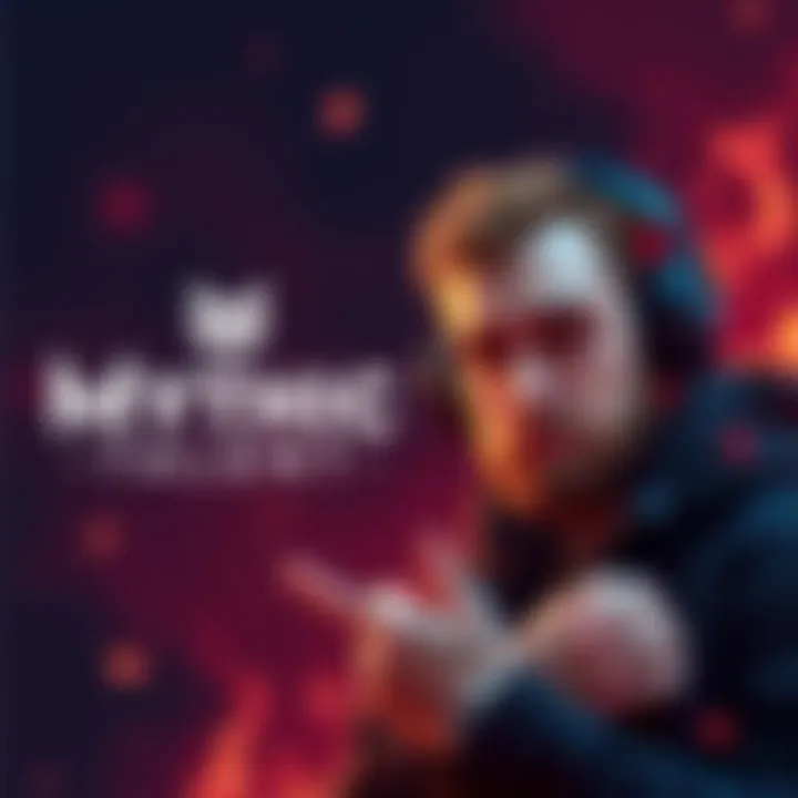 Mythic Talent logo next to an image of content creator Tectone, symbolizing their separation.