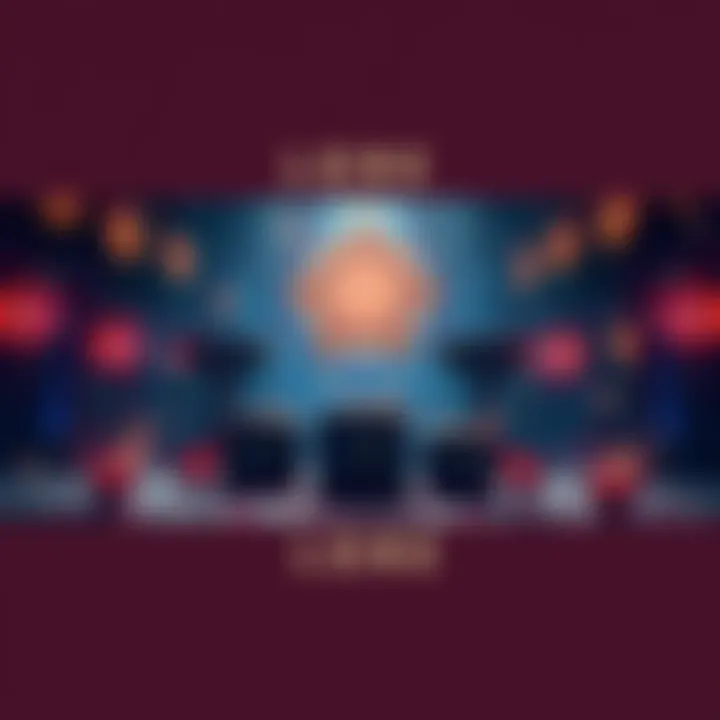 A mystical scene depicting ancient drums surrounded by glowing symbols, hinting at stories and characters emerging from the Night of Naga Drums.