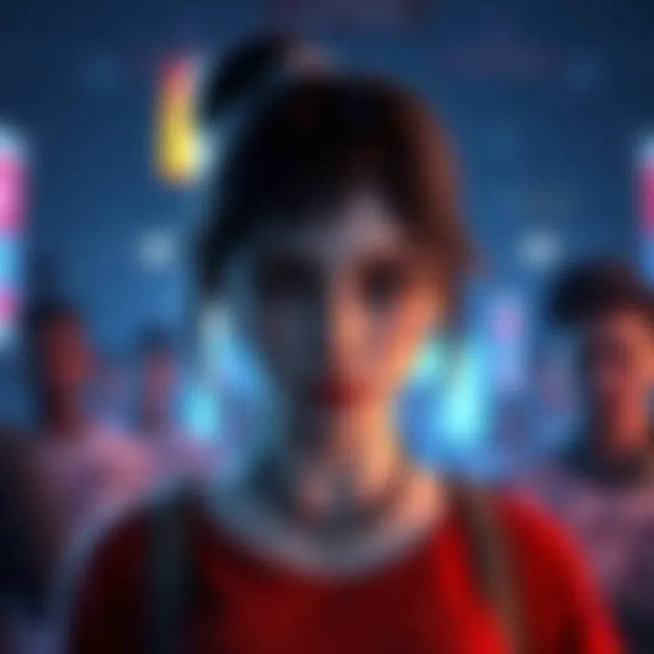 Nancy character with transparent hair appearing bald during game, depicting gamers' concerns