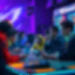 Group of gamers discussing Naraka's Solar+ rank and its popularity in North America