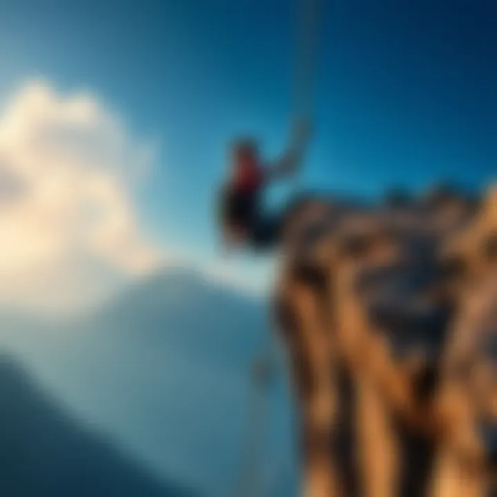 Nathan Drake in action, climbing a steep cliffside with determination, showcasing intense adventure.