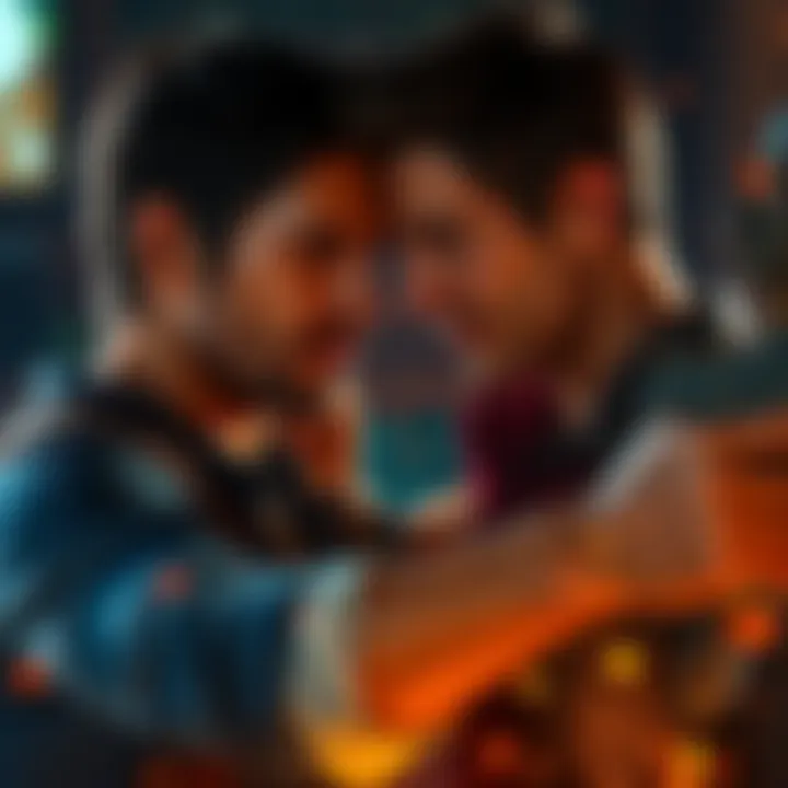 Nathan Drake and Sully's first meeting Nathan Drake and Victor 'Sully' Sullivan share a moment during their first encounter in the Uncharted series, showcasing their initial bond.