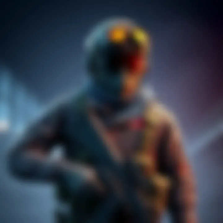 A player showcasing the NATO uniform in Battlefield 6, featuring military-style clothing and gear, set in a game environment.