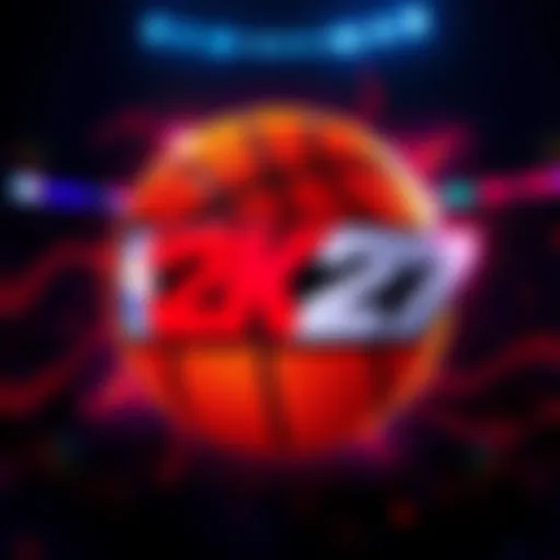 The logo of NBA 2K27 with a basketball design and vibrant colors
