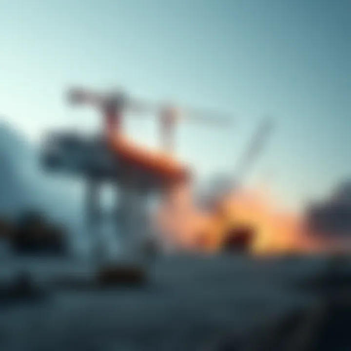 Nearing Jade Project Site Construction site of the Nearing Jade project nearing completion with workers and machinery