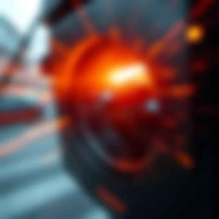 Negative Flash in Photo A close-up of a photo showing a bright negative flash effect ruining the image