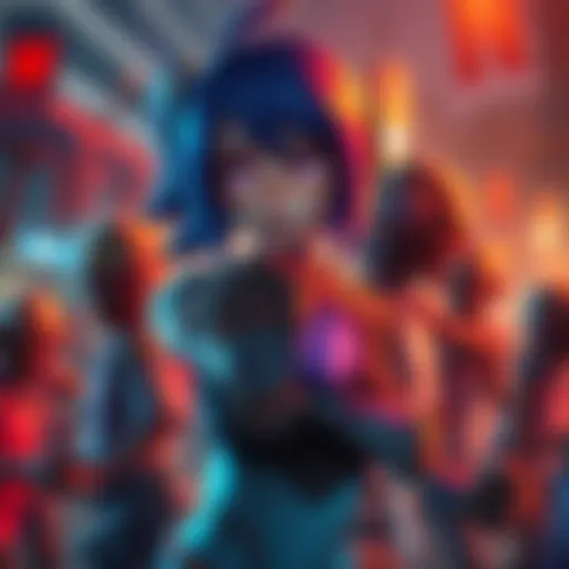 Nemi character surrounded by additional zombies, showcasing potential gameplay changes, with players discussing in the background