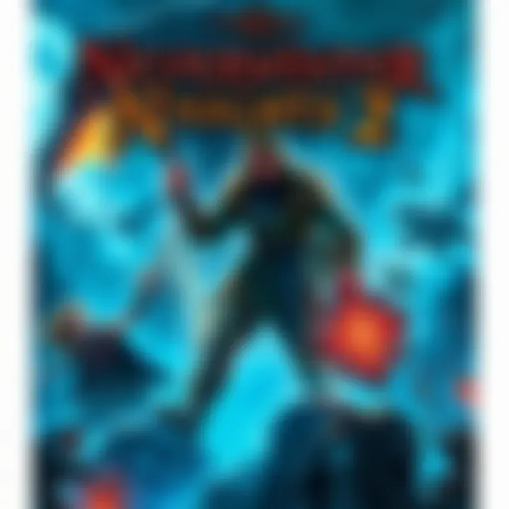 Cover illustration featuring characters and scenes from Neverwinter Nights 2, showcasing fantasy elements and action