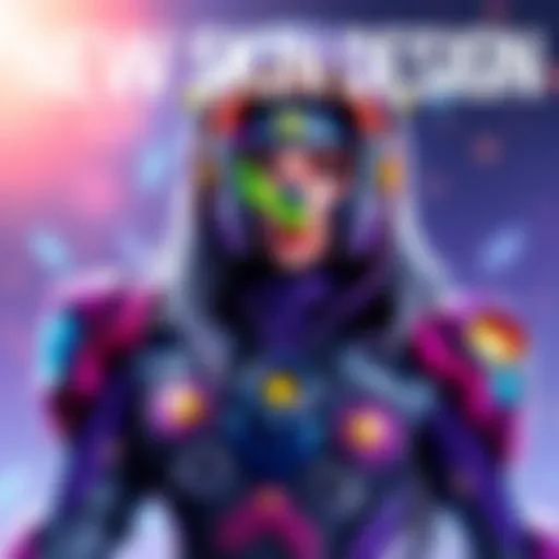 The latest Ana skin showcasing a vibrant design with unique features during gameplay.