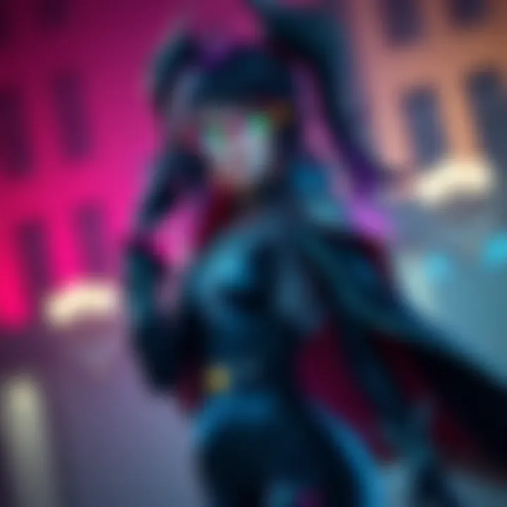 Bayonetta wearing her new stylish outfit, showcasing a fresh design that excites fans.