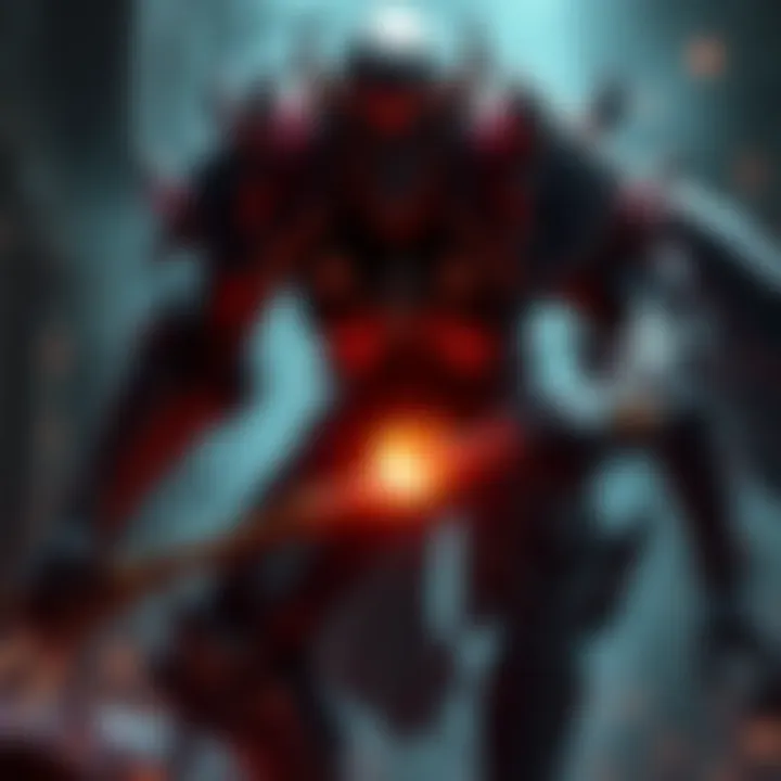 New Boss Fight in Code Vein II A fierce new boss character from Code Vein II ready for battle, showcasing impressive armor and a menacing stance.