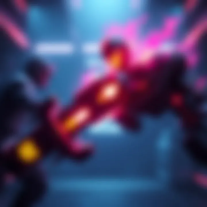 A teaser image showing the new design of the Destroyer skin for Season 2, featuring vibrant colors and dynamic visuals.