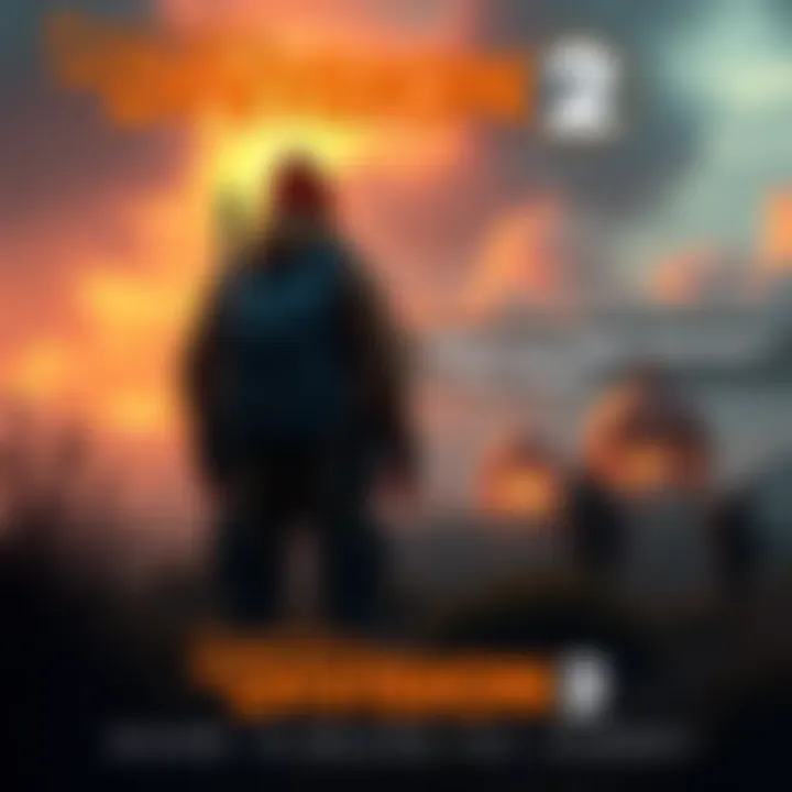 A new player in Division 2 standing ready to explore the game world, equipped with basic gear and looking at the map, symbolizing the beginning of their adventure.